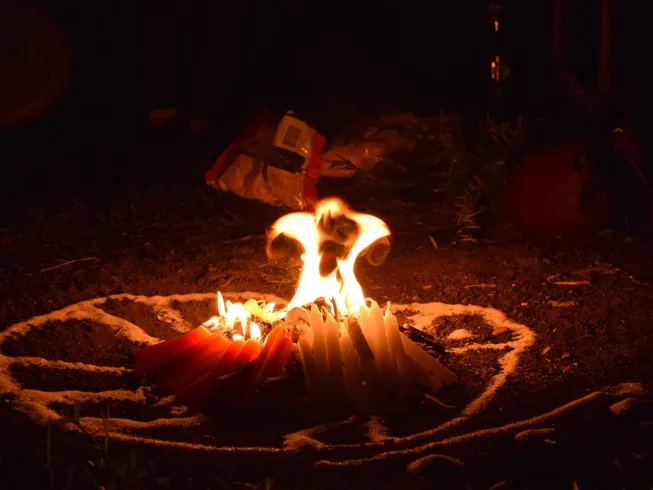 Ceremonia de fuego