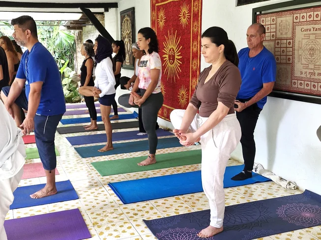 Clase de asana